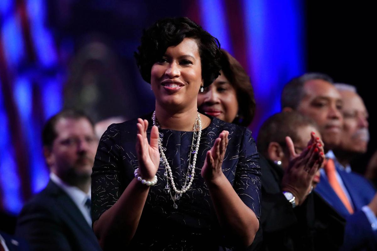 District of Columbia Mayor Muriel Bowser at a ceremony for newly elected officials in January Manuel Balce Ceneta/AP/Shutterstock