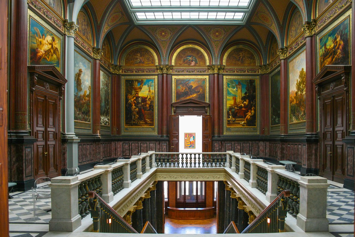 The Hamburg Kunsthalle has been forced to shut for a month, just one week after it reopened
