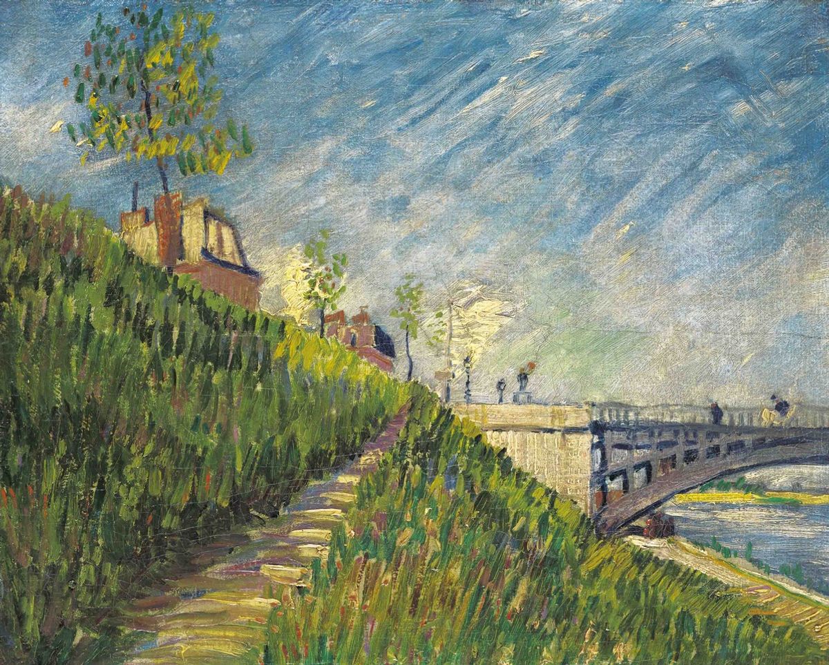 Van Gogh’s Banks of the Seine with the Pont de Clichy (May-July 1887)
Credit: private collection