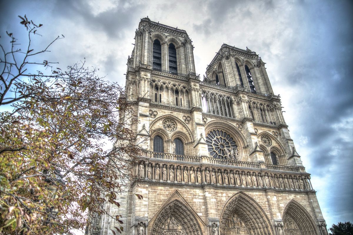 Notre Dame before the fateful fire of 15 April