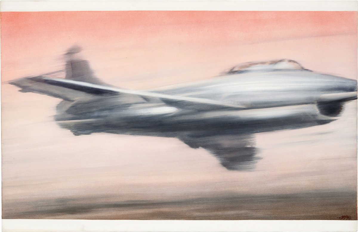 The winning bid for Gerhard Richter’s Düsenjäger in 2016 did not complete Gerhard Richter