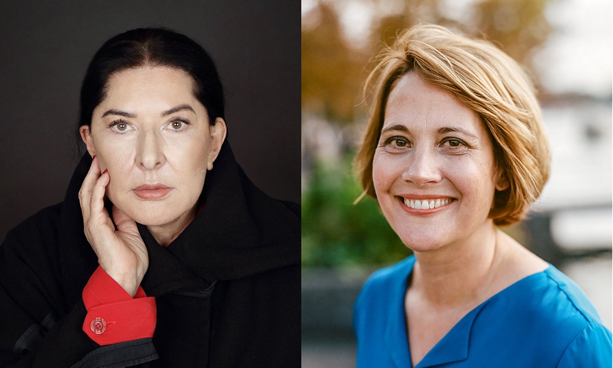 Marina Abramovic rolls into Davos with an immersive project that encourages world leaders to take a digital detox