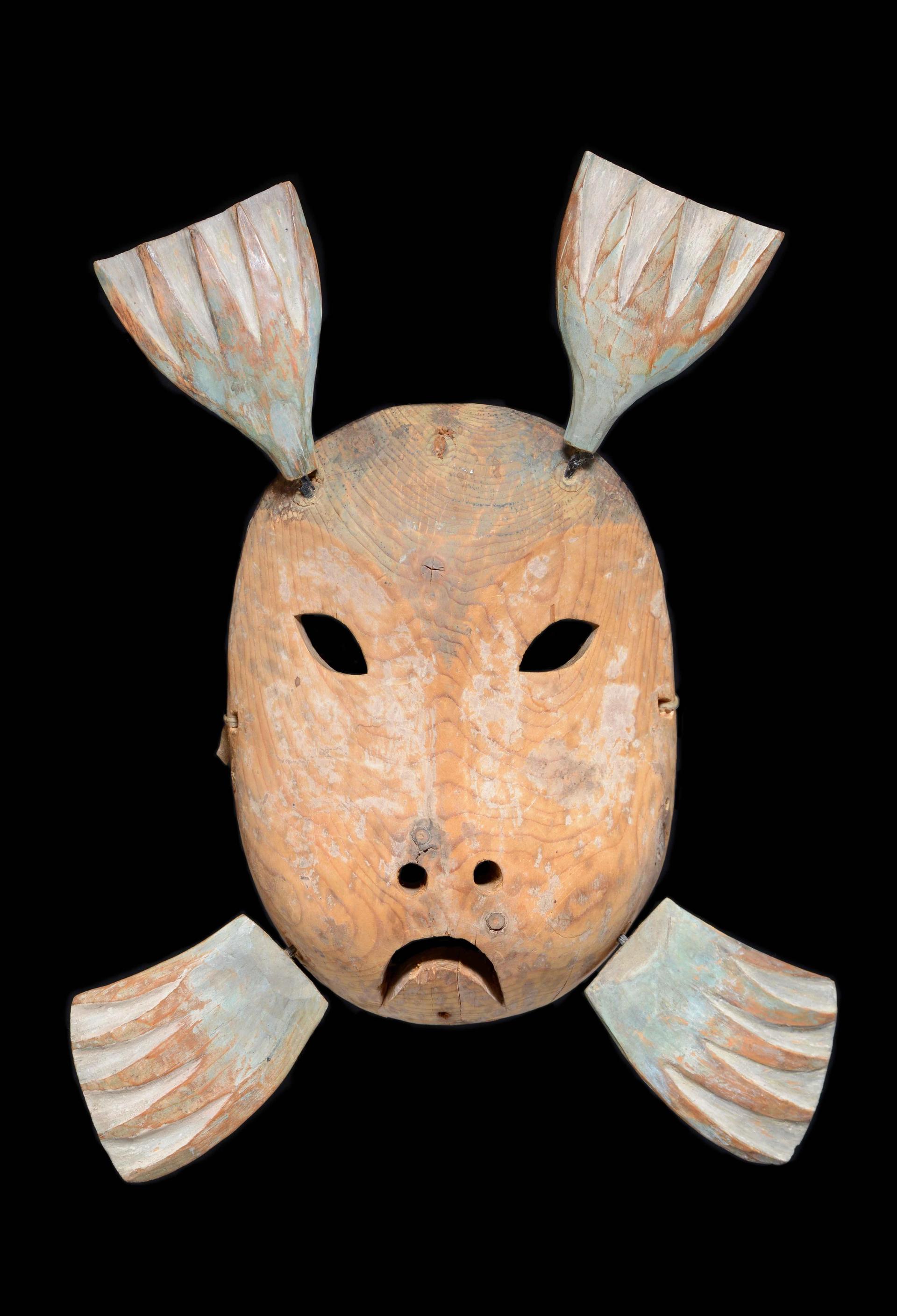 Yup’ik seal mask, Alaska (around 1870s) Tambaran, New York