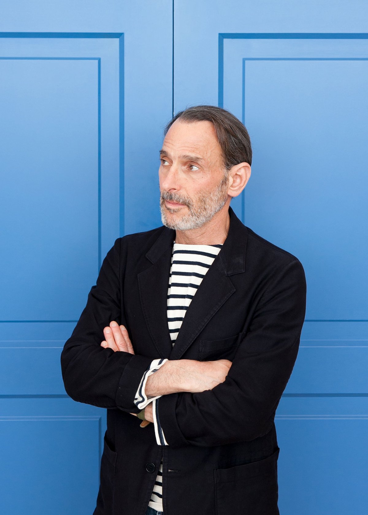 David Salle Portrait by Robert Wright