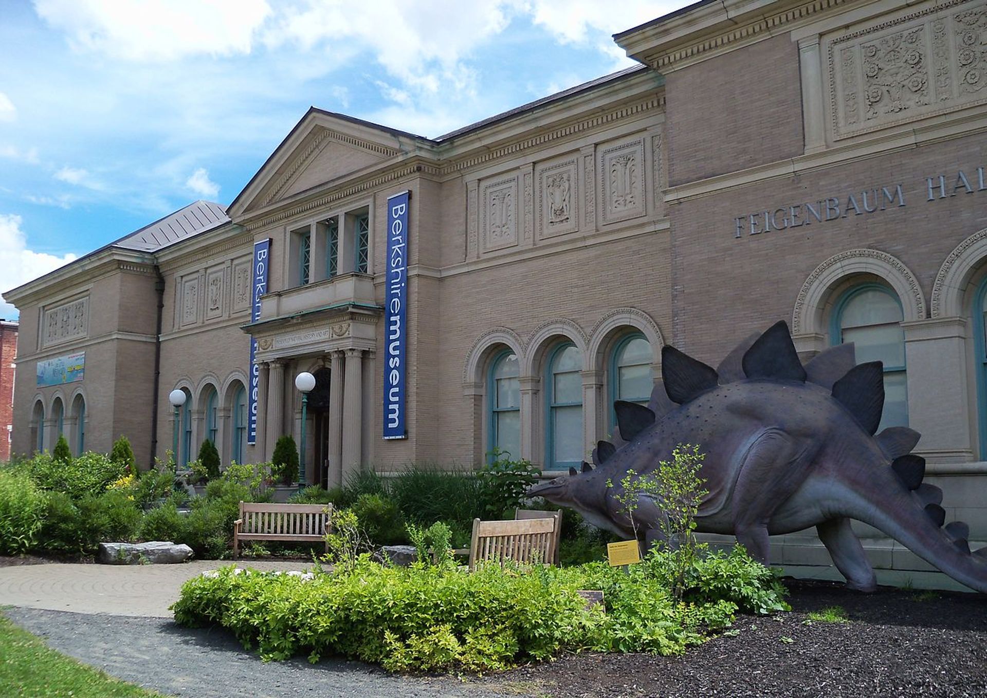The Berkshire Museum in Pittsfield, Massachusetts. The Association of Art Museum Directors imposed sanctions on the institution in 2018 after it sold works of art to create an endowment and make capital improvements. AlexiusHoratius