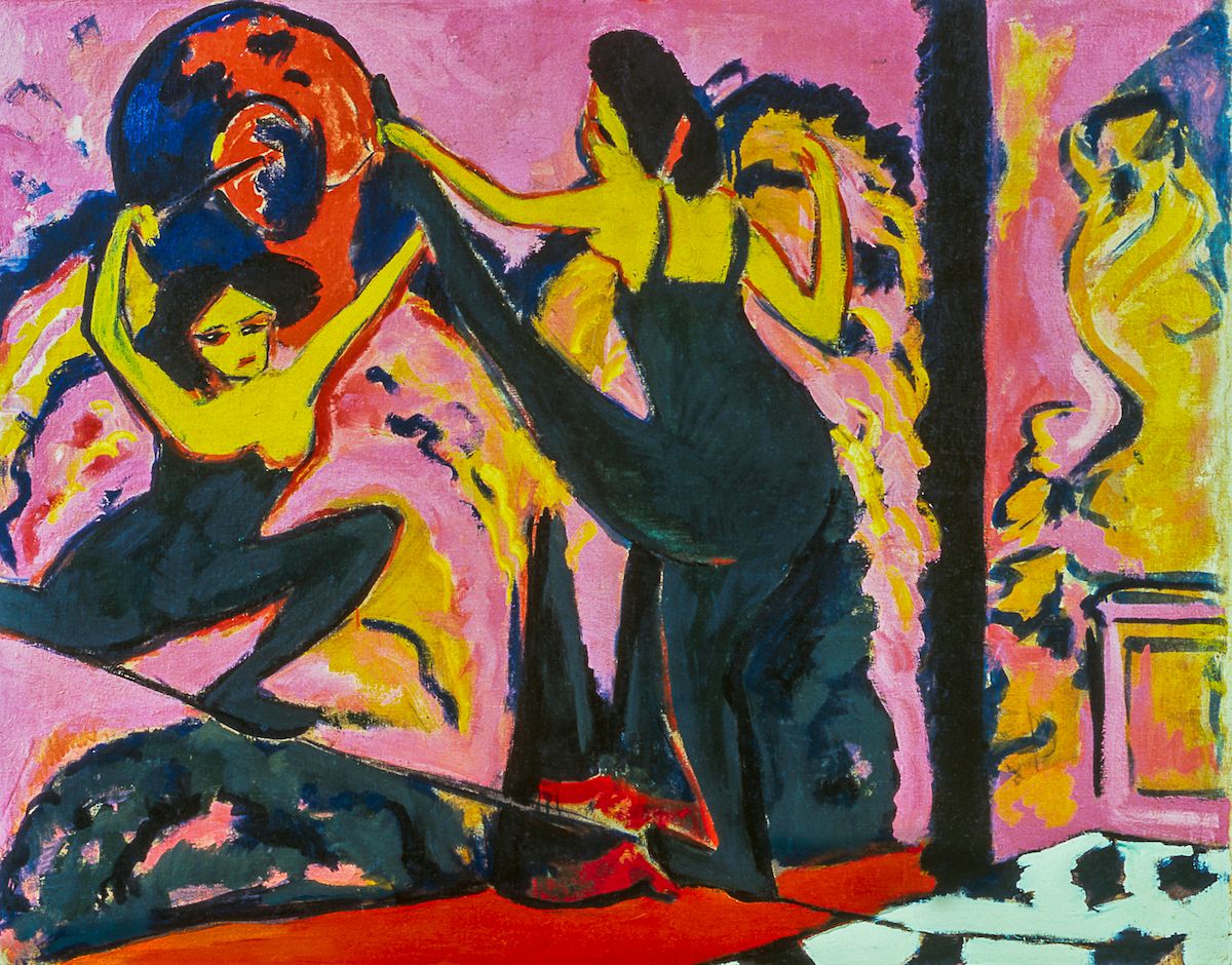 Ernst Ludwig Kirchner, Tightrope Walk, 1908-10 Neue Galerie New York