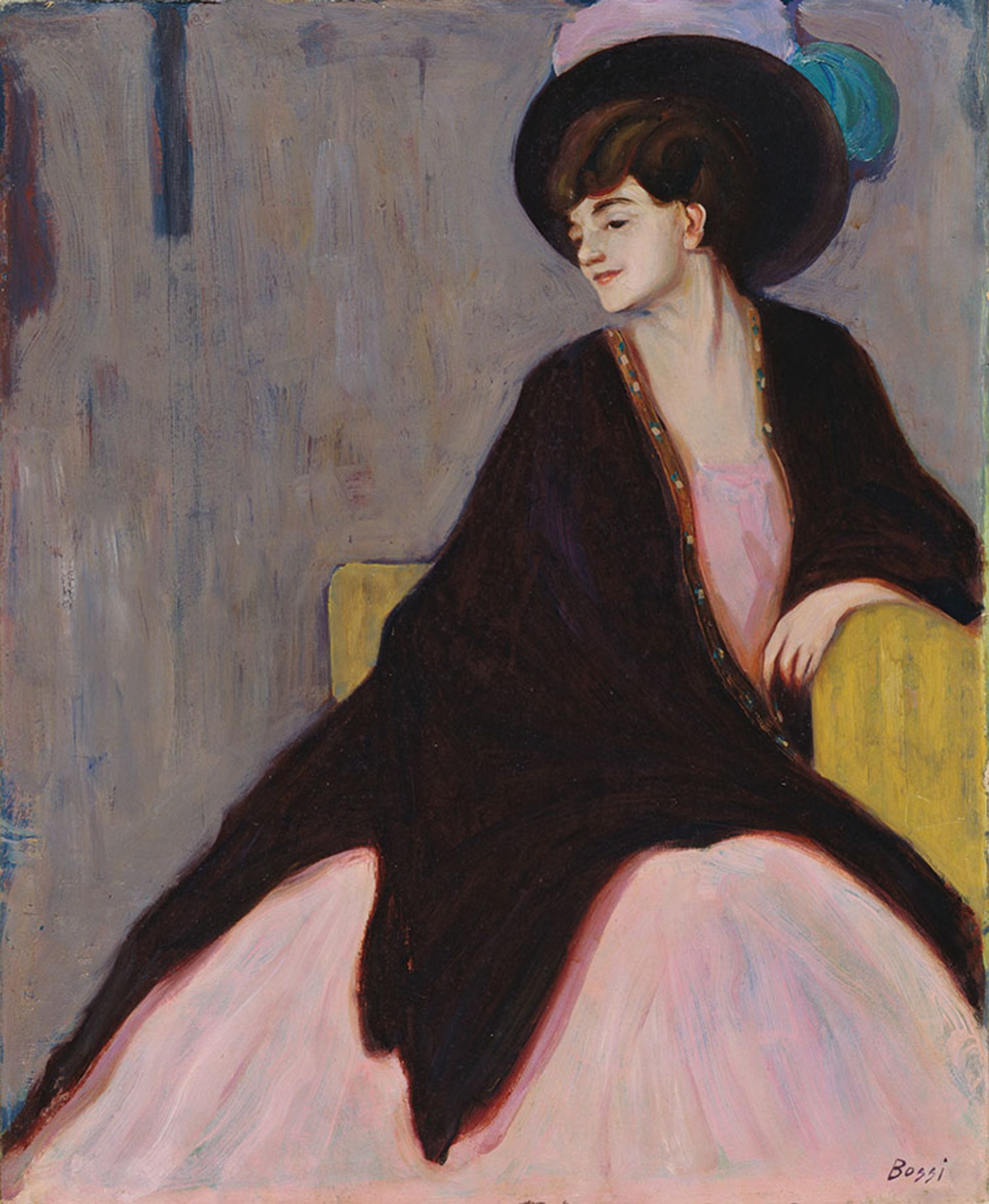 Erma Bossi’s Portrait of Marianne Werefkin (around 1910); Werefkin helped establish Der Blaue Reiter © The Estate of Erma Bossi