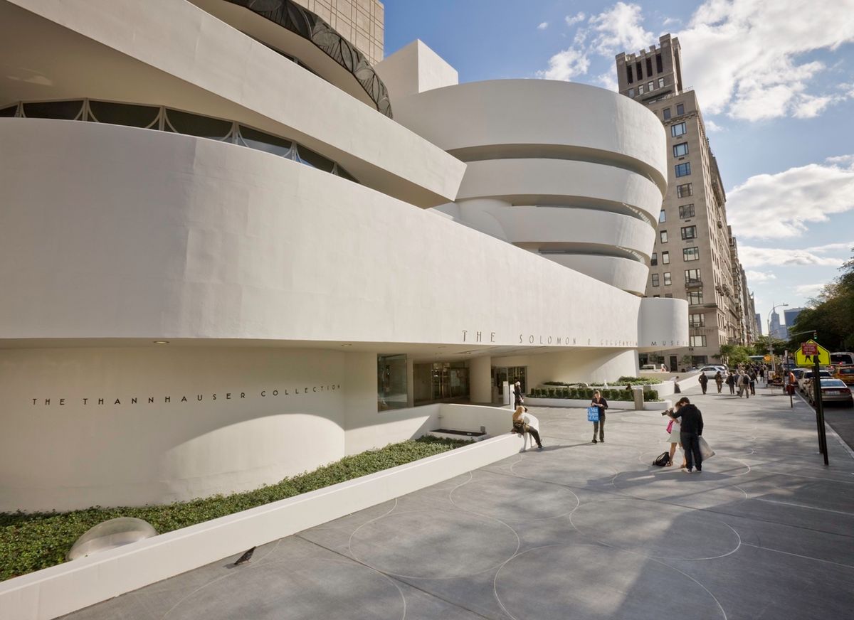 The Solomon R. Guggenheim Museum in New York, where the Hugo Boss Prize exhibitions were staged. Photograph by David Heald
© Solomon R. Guggenheim Foundation, New York.