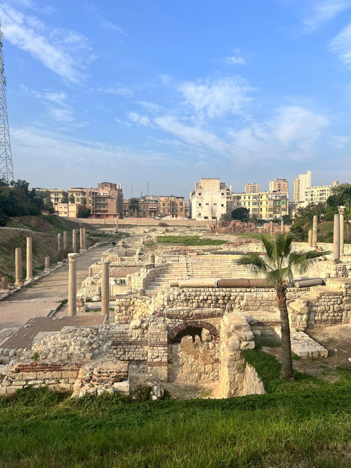 The biennial will utilise venues that reflect the history of the city, including this Roman amphitheatre
Courtesy of Alexandria Biennale