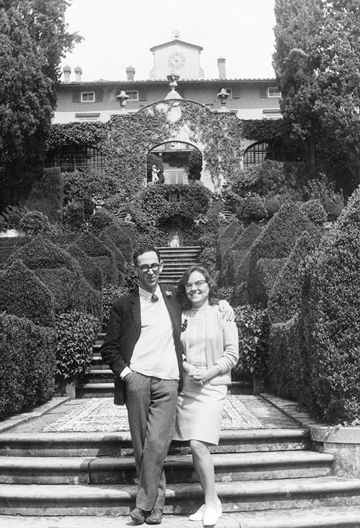 Francis Haskell and Larissa Salmina came from backgrounds that were poles apart 
Courtesy of HarperCollins Publishers