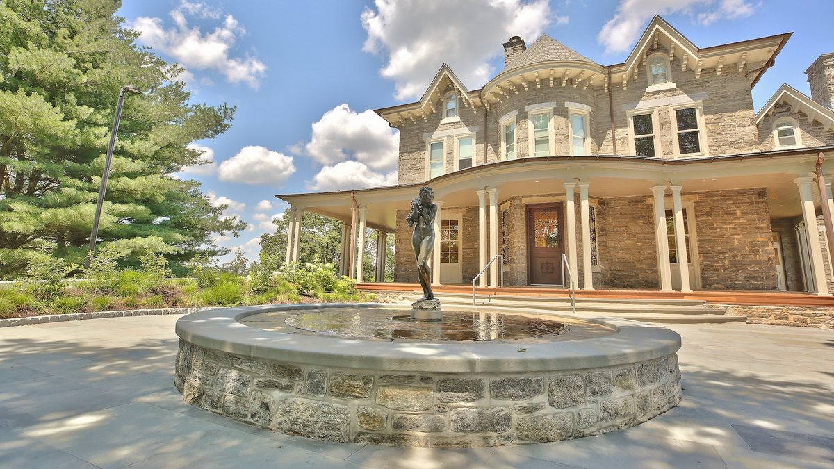 The future Frances M. Maguire Hall for Art and Education at Woodmere in Philadelphia Photo courtesy Woodmere