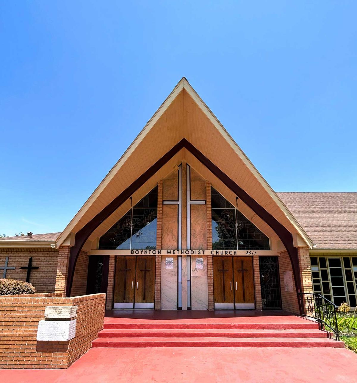 John S. Chase, the first licensed Black architect in Texas, designed Houston’s Boynton Chapel Methodist Church
Photo: Laura Carrera