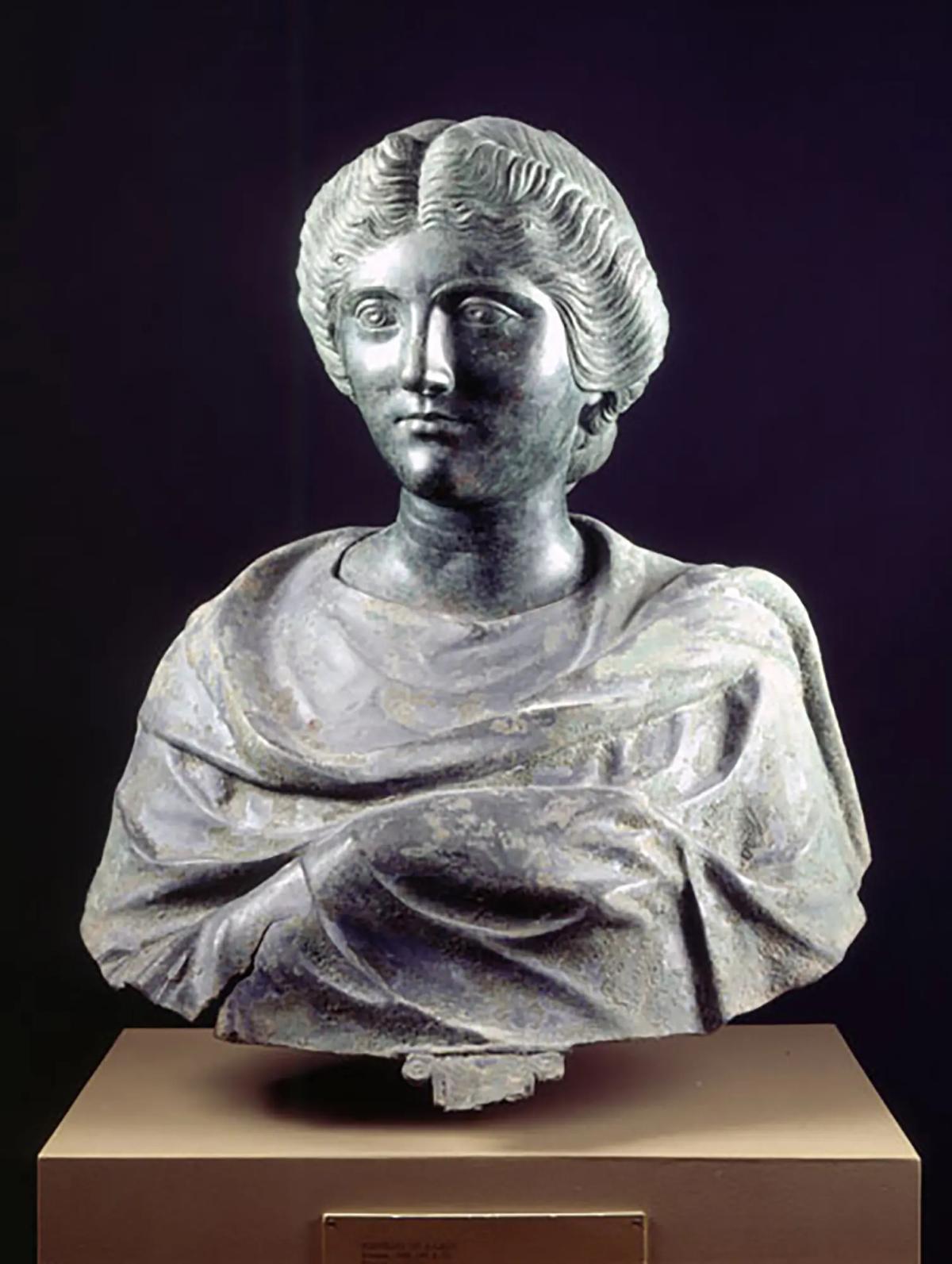 The $5m Portrait of a Lady (A Daughter of Marcus Aurelius?) Courtesy Worcester Art Museum, Massachusetts