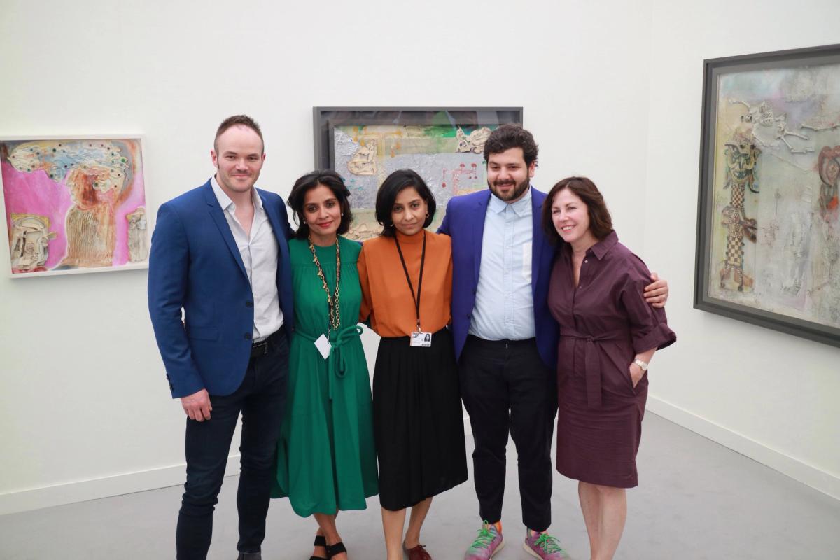 The Mumbai-based gallery Jhaveri Contemporary won the Frieze stand prize Casey Fatchett