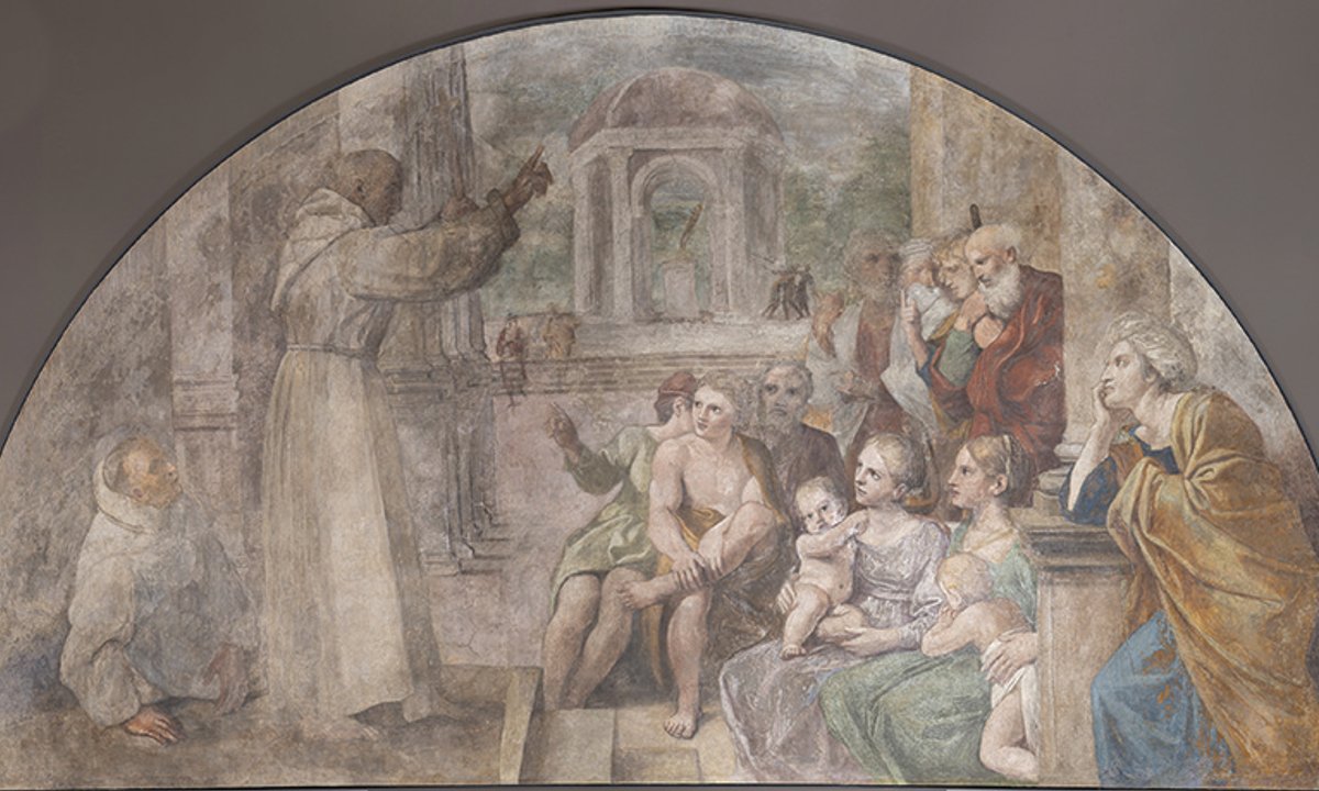 Carracci’s lavish frescoes from dismantled Roman chapel are reunited in their home city after 200 years in exile Carracci’s lavish frescoes from dismantled Roman chapel are reunited in their home city after 200 years in exile