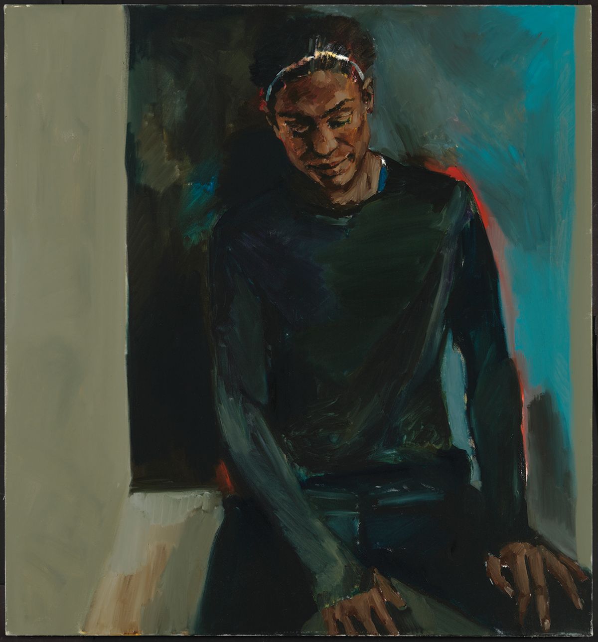 Lynette Yiadom-Boakye, Level with the Lawn (2018)
