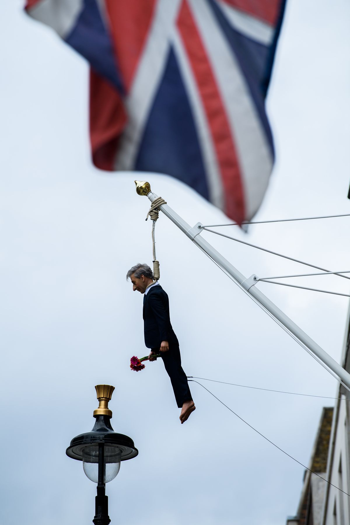 Maurizio Cattelan's YOU (2021) © Luxembourg + Co. Photo: Joe Maher / Getty Images