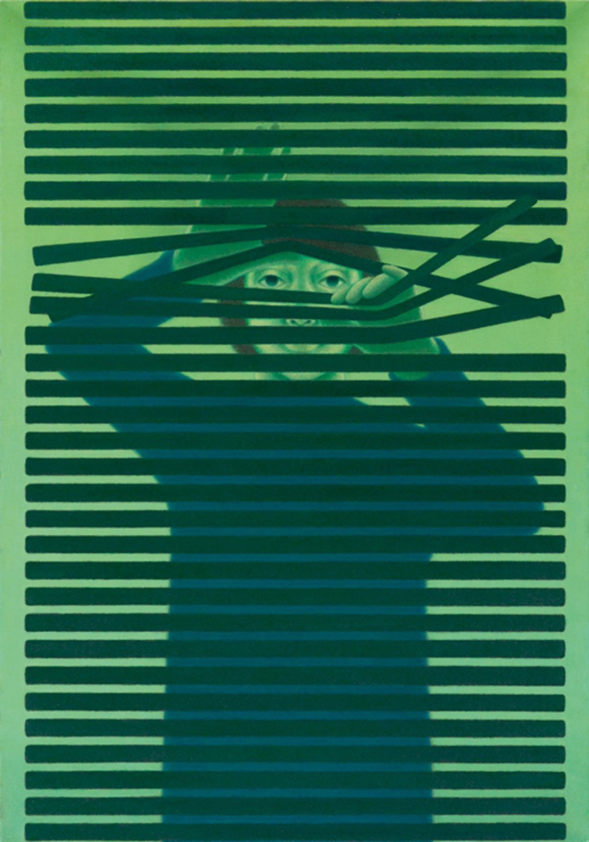 The Watch (2024) by Manchester artist Gwen Evans, the subject of William Hine’s first show Michael Pollard