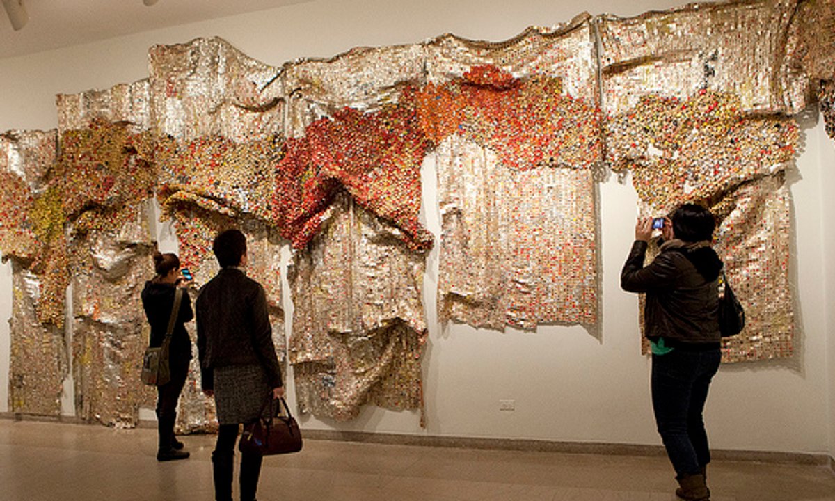 Okwui Enwezor organises huge El Anatsui show at Munich’s Haus der Kunst
