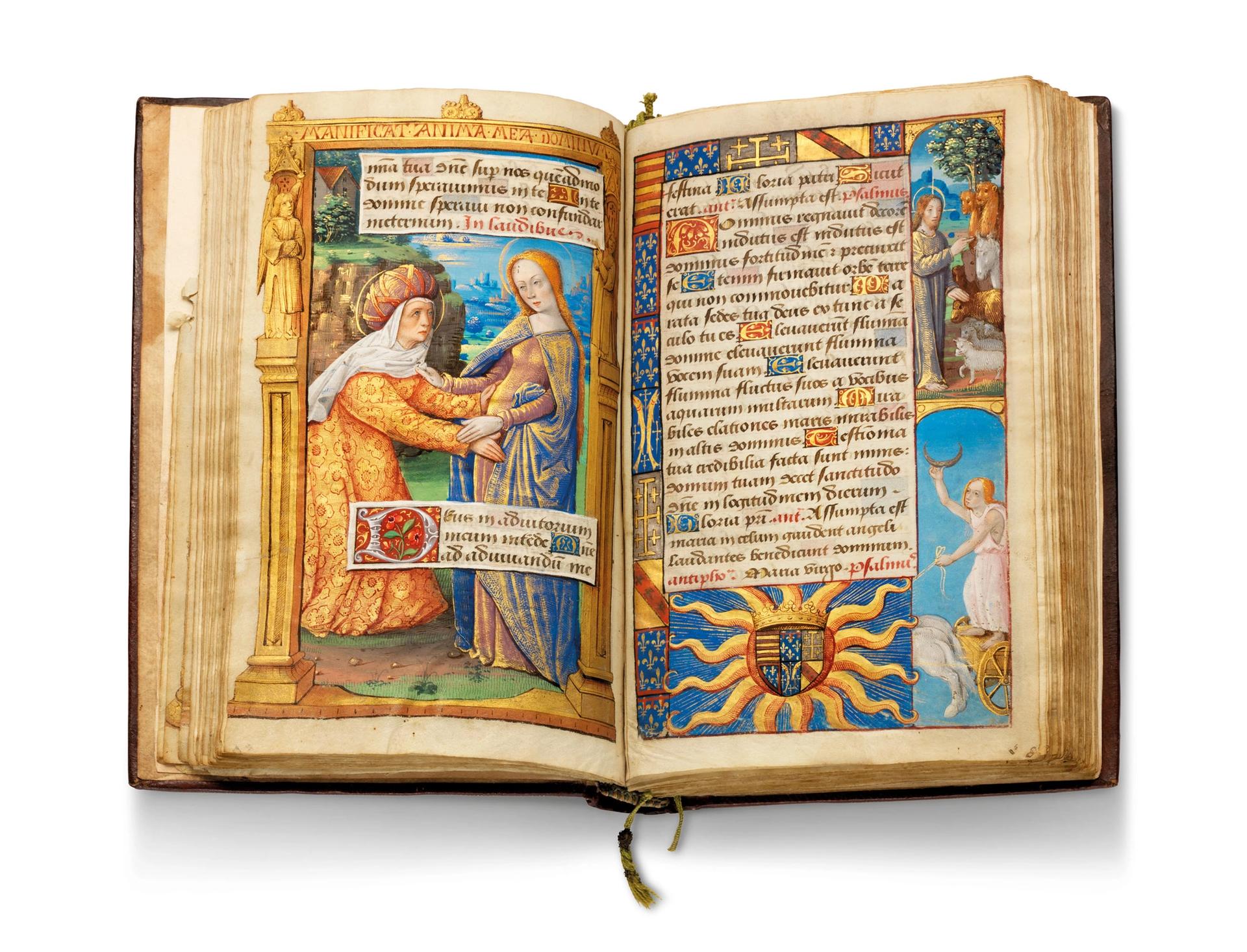 The Almanac Hours by the Monypenny Master of the Monypenny Breviary, sold for £1.6m © Christie's