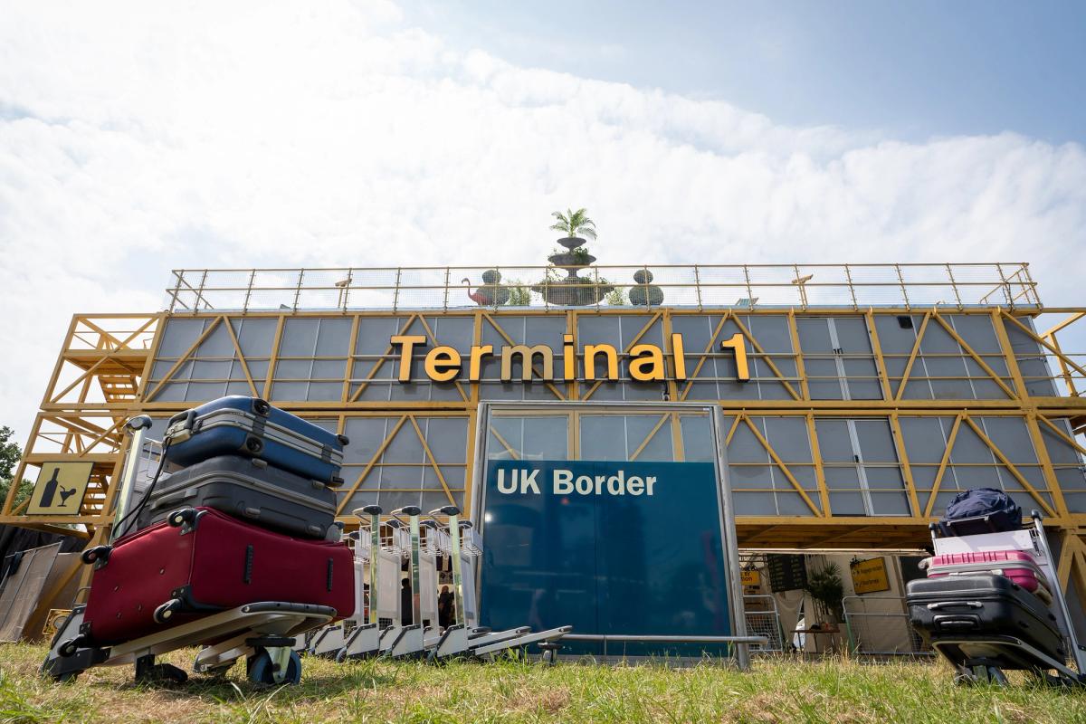 The Terminal 1 stage at Glastonbury Festival 

Courtesy of Glastonbury Festival 