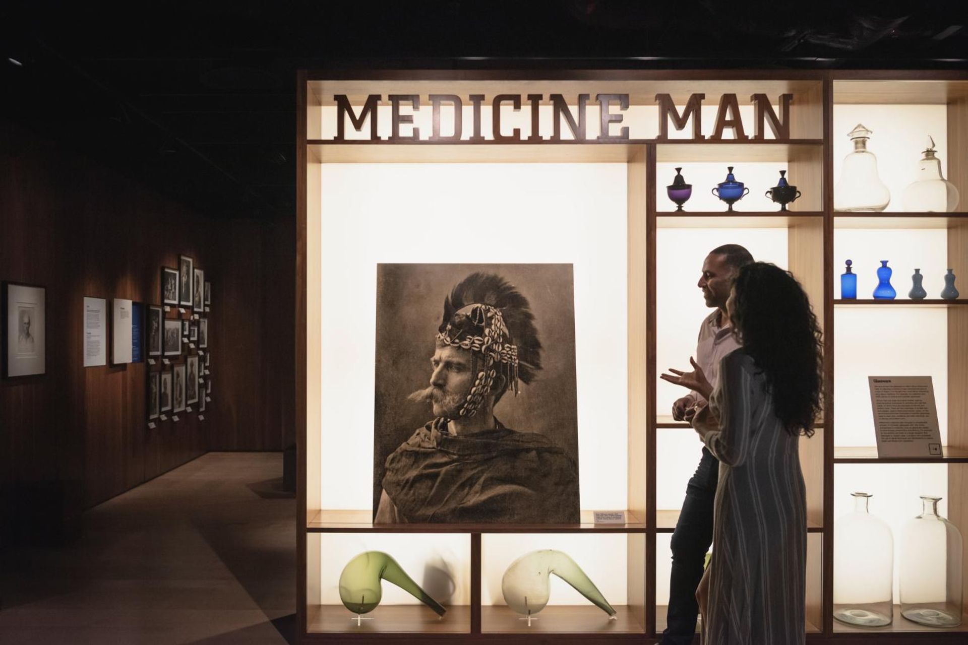 The Medicine Man display at the Wellcome Collection in London closed to the public on 27 November 2022 © Wellcome Collection