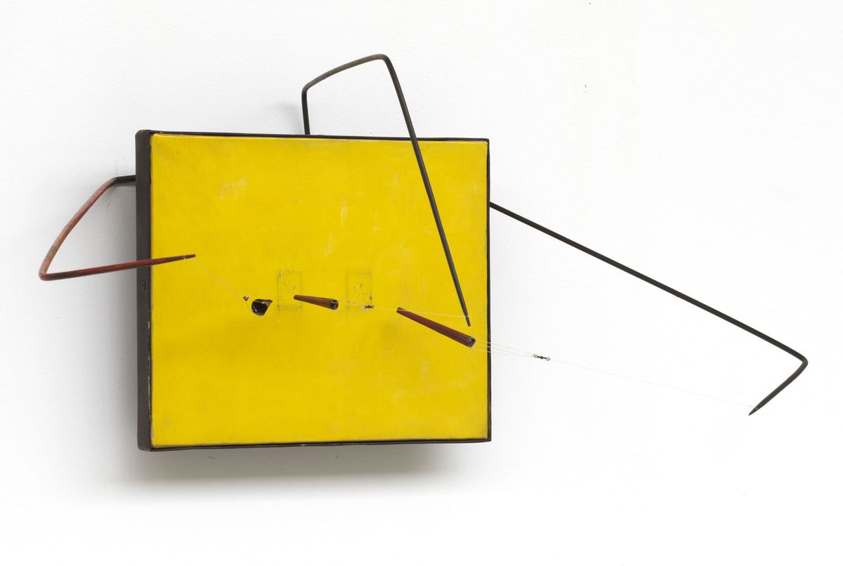 Takis's Telepainting (1959) is at Tate Modern © ADAGP, Paris and DACS, London 2019 Photo: © Tate (Andrew Dunkley and Mark Heathcote)