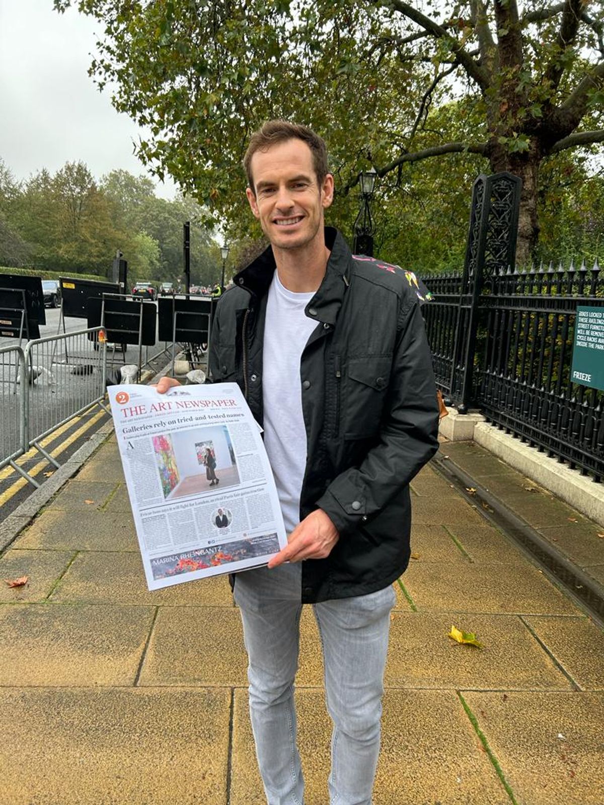 The Art Newspaper is the only game in town, as Andy Murray might say
