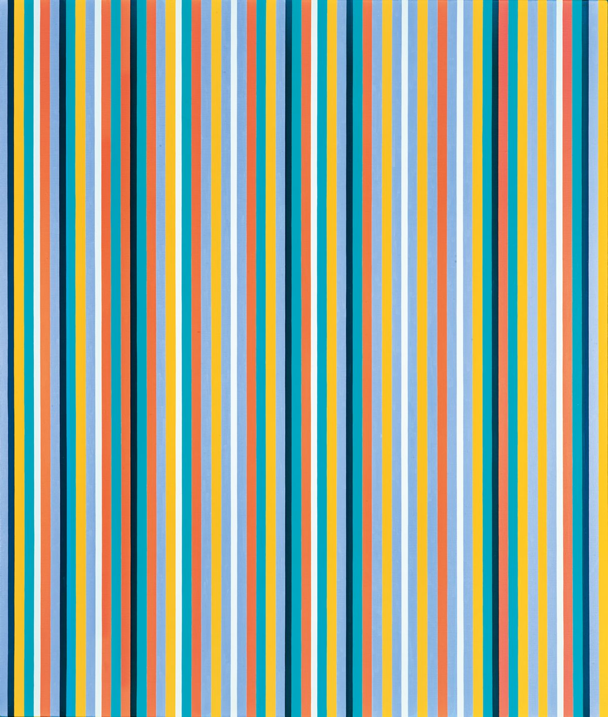Bridget Riley, Cool Edge (1982) Image courtesy of Sotheby's