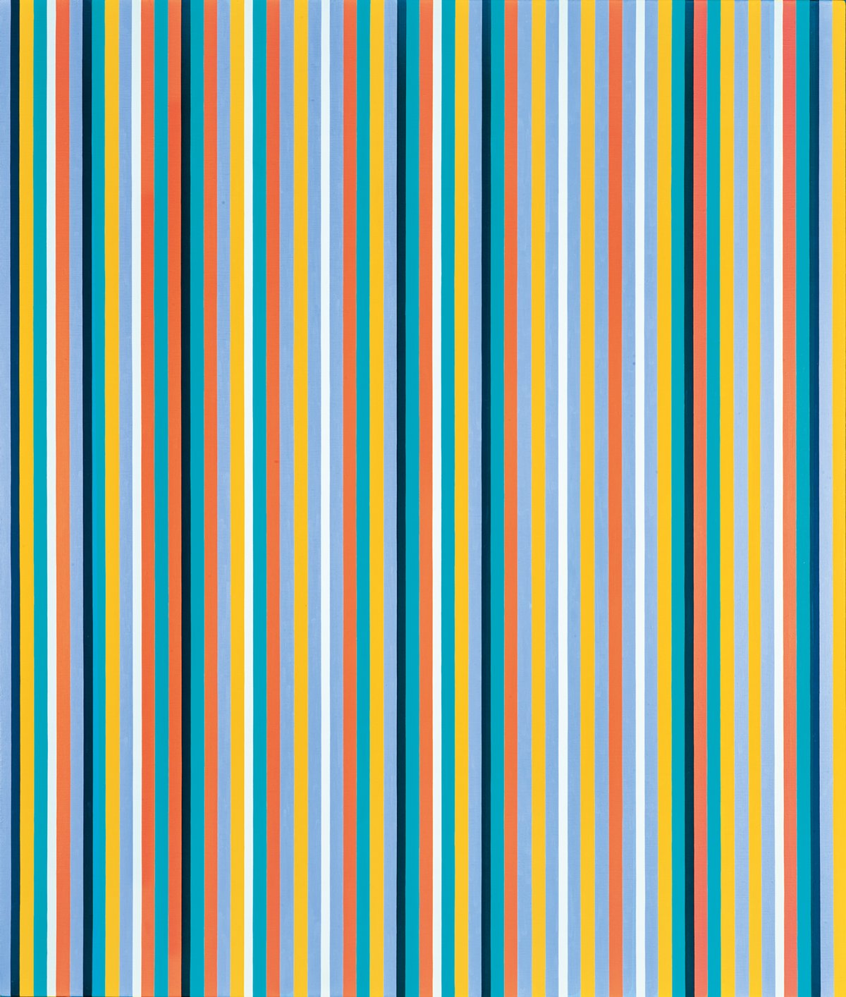 Bridget Riley, Cool Edge (1982) Image courtesy of Sotheby's