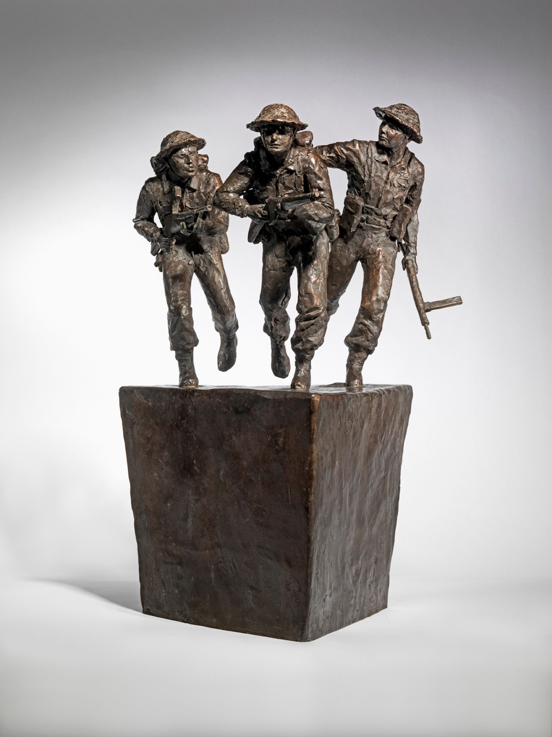 Maquette of the forthcoming Normandy landings memorial by David William-Ellis Image courtesy of Portland Gallery