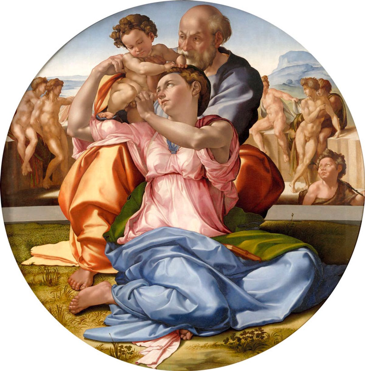 Michelangelo’s painting Doni Tondo (1505-06) was made into an NFT