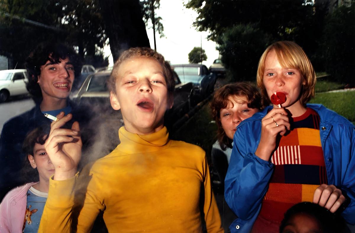 In your face: Boy in Yellow Shirt Smoking (1976) is a typical image by Cohen that is “simultaneously haunting and brimming with life”

© the artist

