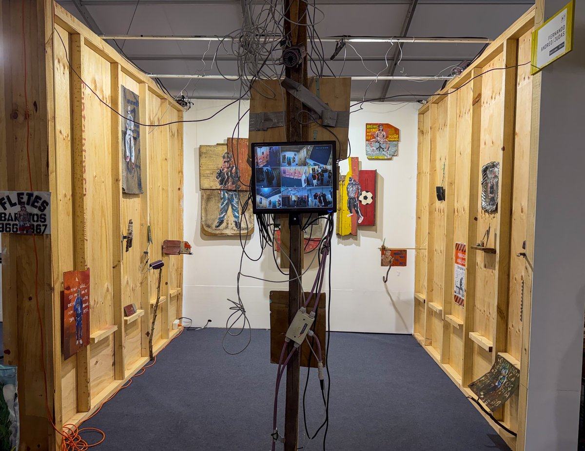 Fernando Andreo Castro’s stand at Chaco Photo: Mario Rodriguez