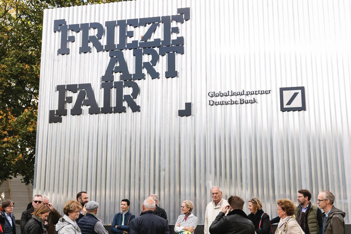 Frieze London's 20th anniversary initiatives position the fair as a helping hand to the UK's public art sector
Photo by Mark Blower. Courtesy of Mark Blower/Frieze