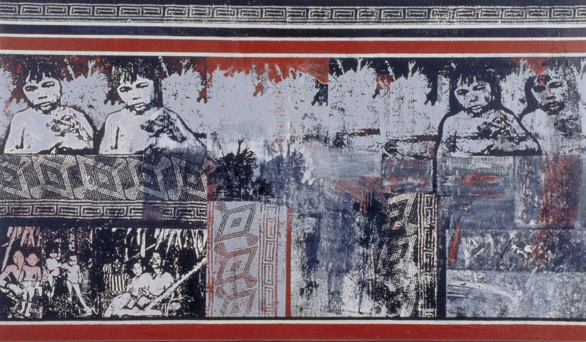 The National Gallery Singapore’s exhibition Fear No Power will include works such as Nirmala Dutt’s Do Not Log Carelessly Lest Misfortune Befall You (1990)
Courtesy Singapore Art Museum