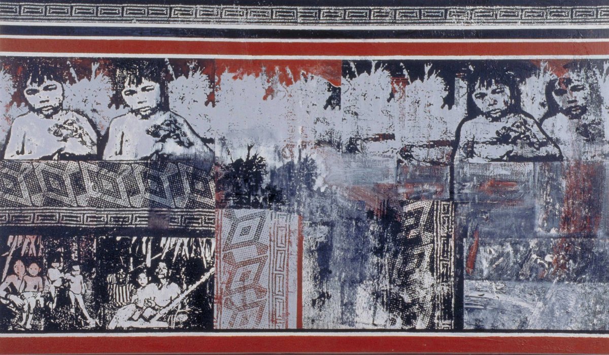 The National Gallery Singapore’s exhibition Fear No Power will include works such as Nirmala Dutt’s Do Not Log Carelessly Lest Misfortune Befall You (1990)
Courtesy Singapore Art Museum