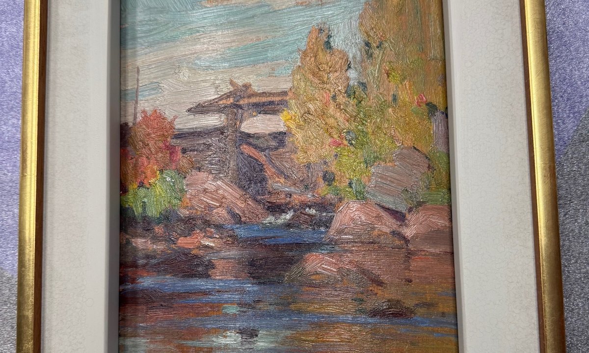 Missing Tom Thomson painting at centre of $8m lawsuit returned to owner
