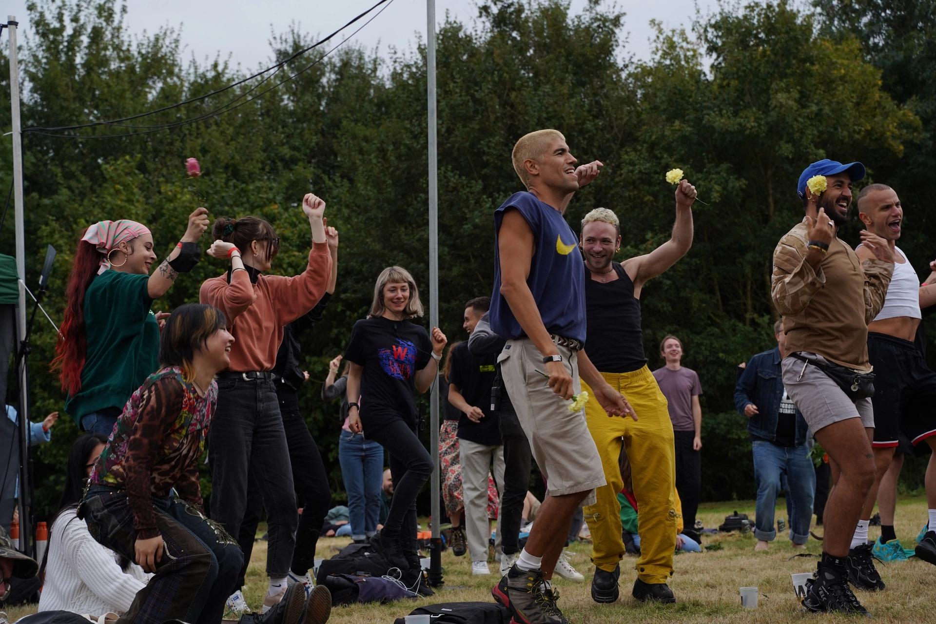 Wysing Arts Centre in Cambridgeshire (its annual festival, pictured) will receive £500,000 from Freelands Foundation. Photo: Chloe Page