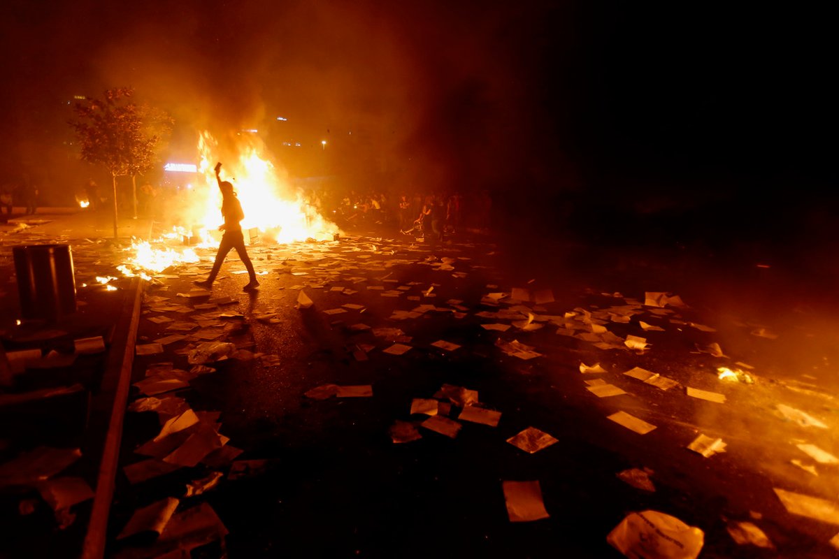 Marwan Tahtah's Revolution in Lebanon, October 17, 2019 Courtesy of the artist