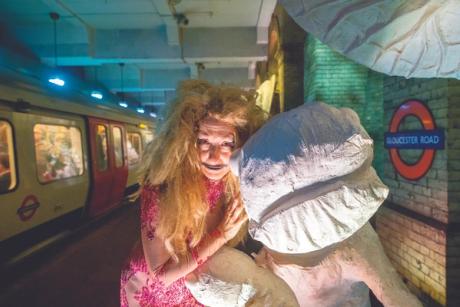  Glamorous moths and giant lily pads: Monster Chetwynd unveils commissions in London Underground and Scottish island Bute 