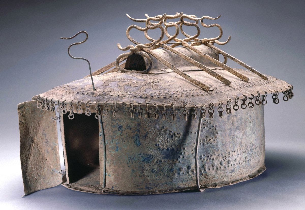 Cinerary urn in the form of a house, 8th century BCE, Villanovan, Etruscan Princeton University Art Museum. Museum purchase, Fowler McCormick, Class of 1921, Fund