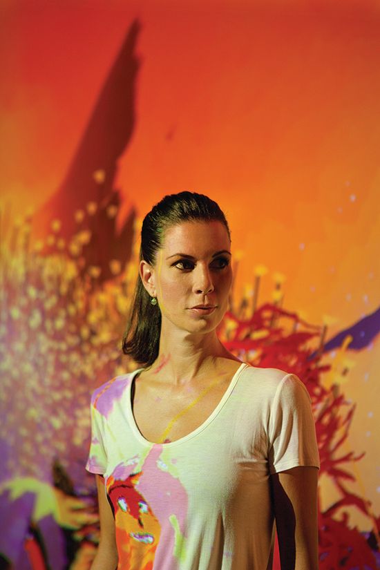 Collector Julia Stoschek at Art Cologne Sirin Simsek