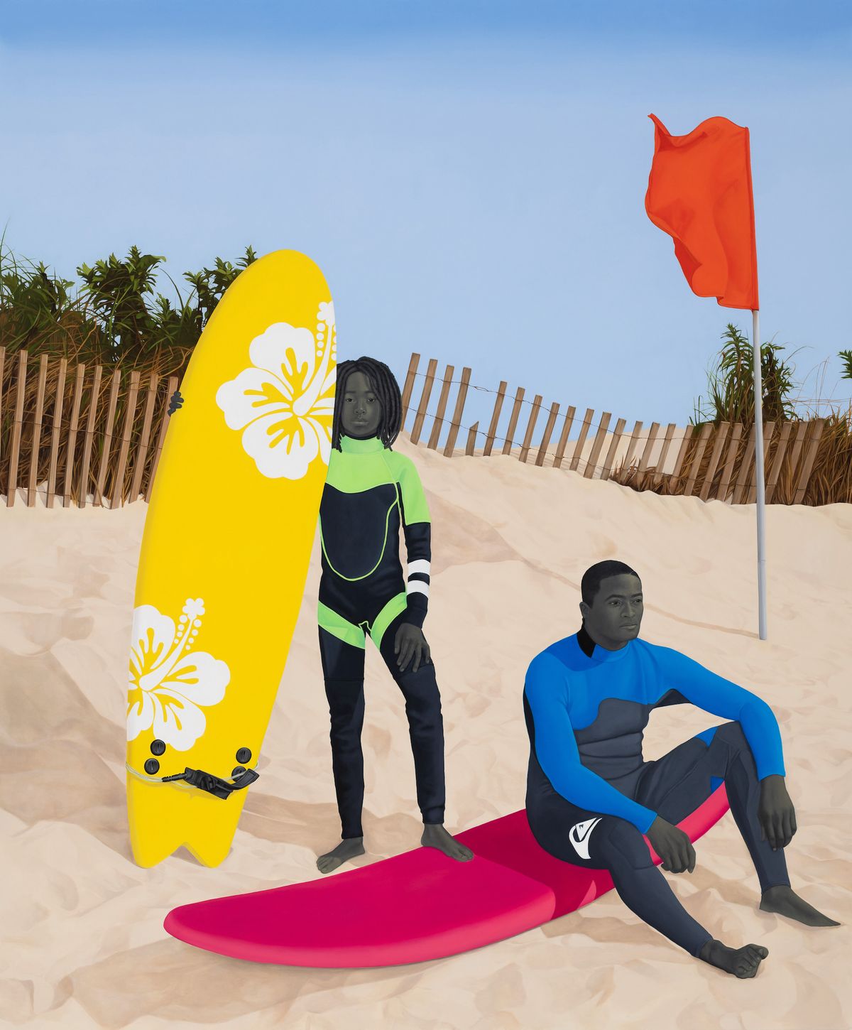 Amy Sherald, An Ocean Away (2020) © Amy Sherald, courtesy of the artist and Hauser & Wirth, photo by Joseph Hyde