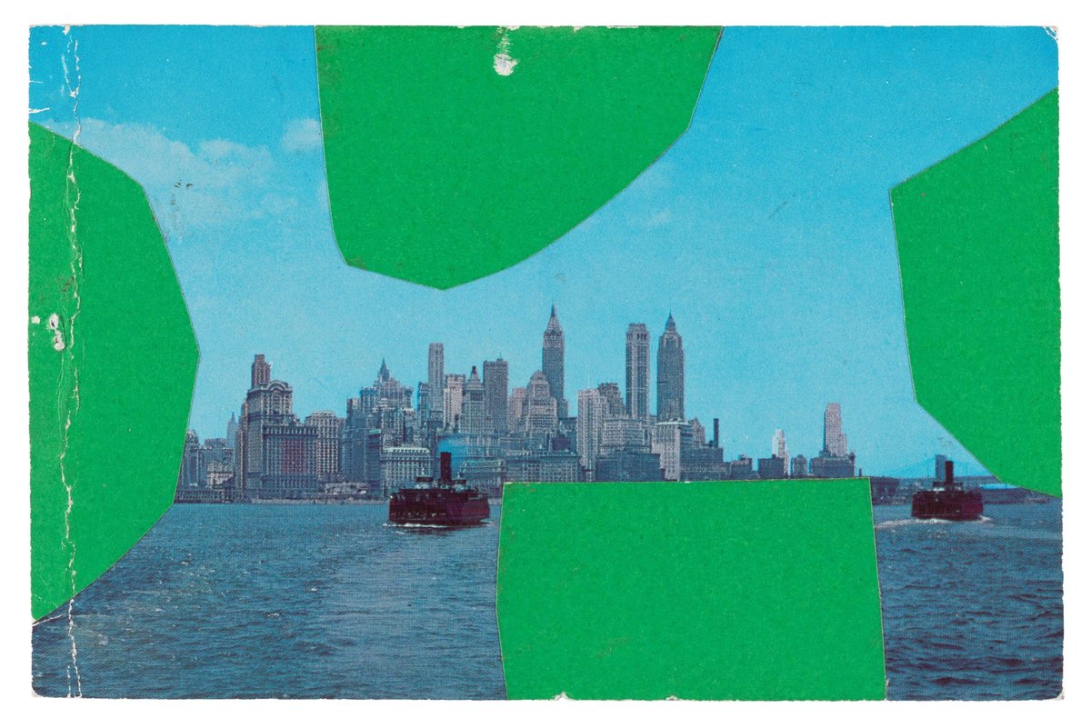 Ellsworth Kelly, Four Greens, Upper Manhattan Bay (1957)
© Ellsworth Kelly Foundation