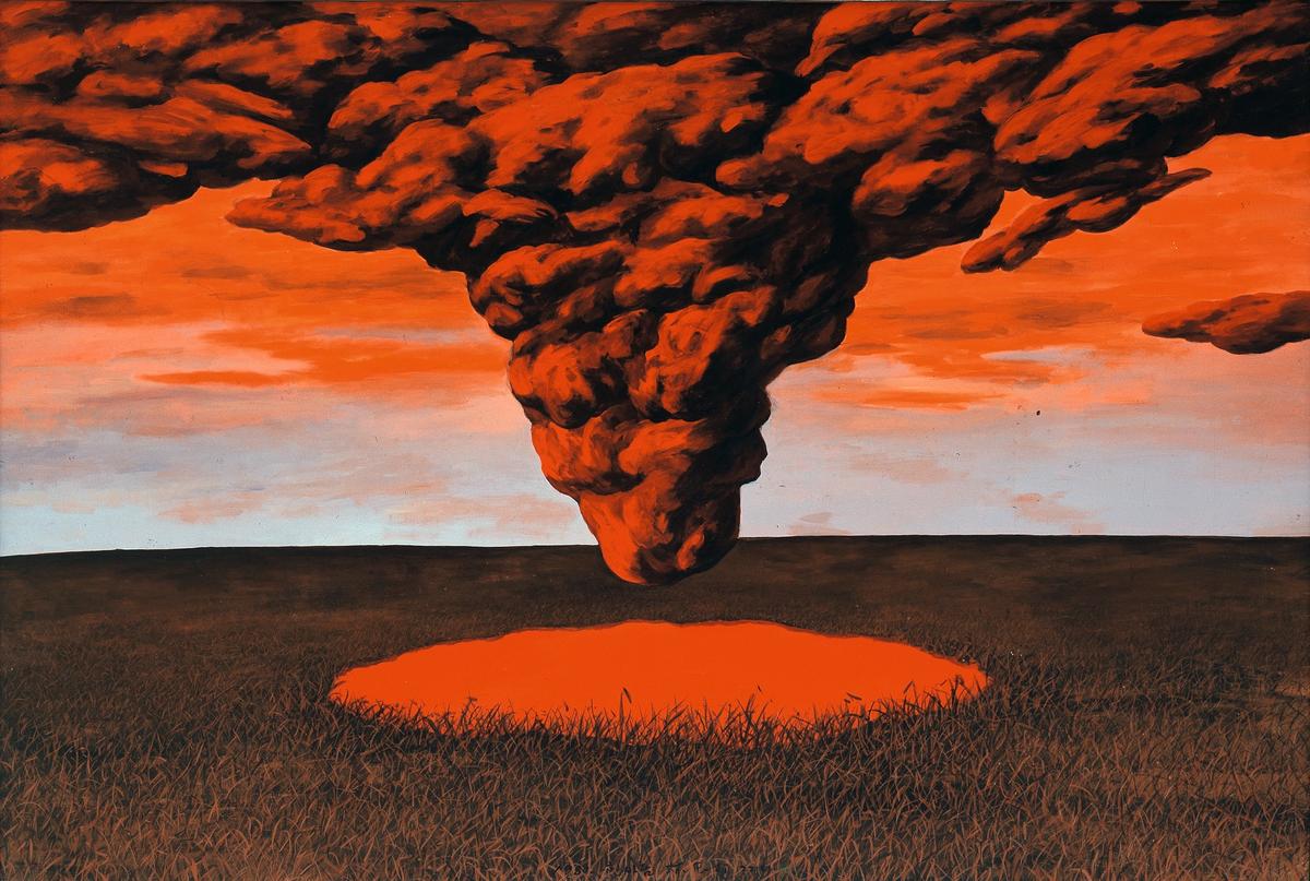 Lim Ok-sang's Puddle II (1980) is featured in the book Korean Art since 1945: Challenges and Changes © Lim Ok-sang