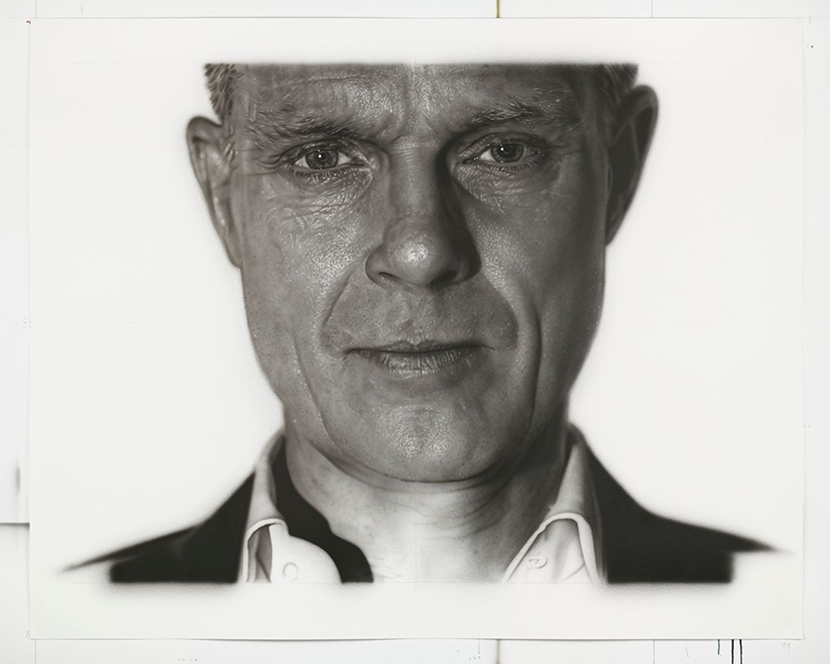 Jason Brooks's Tim (2017) Jason Brooks, courtesy Marlborough Fine Art