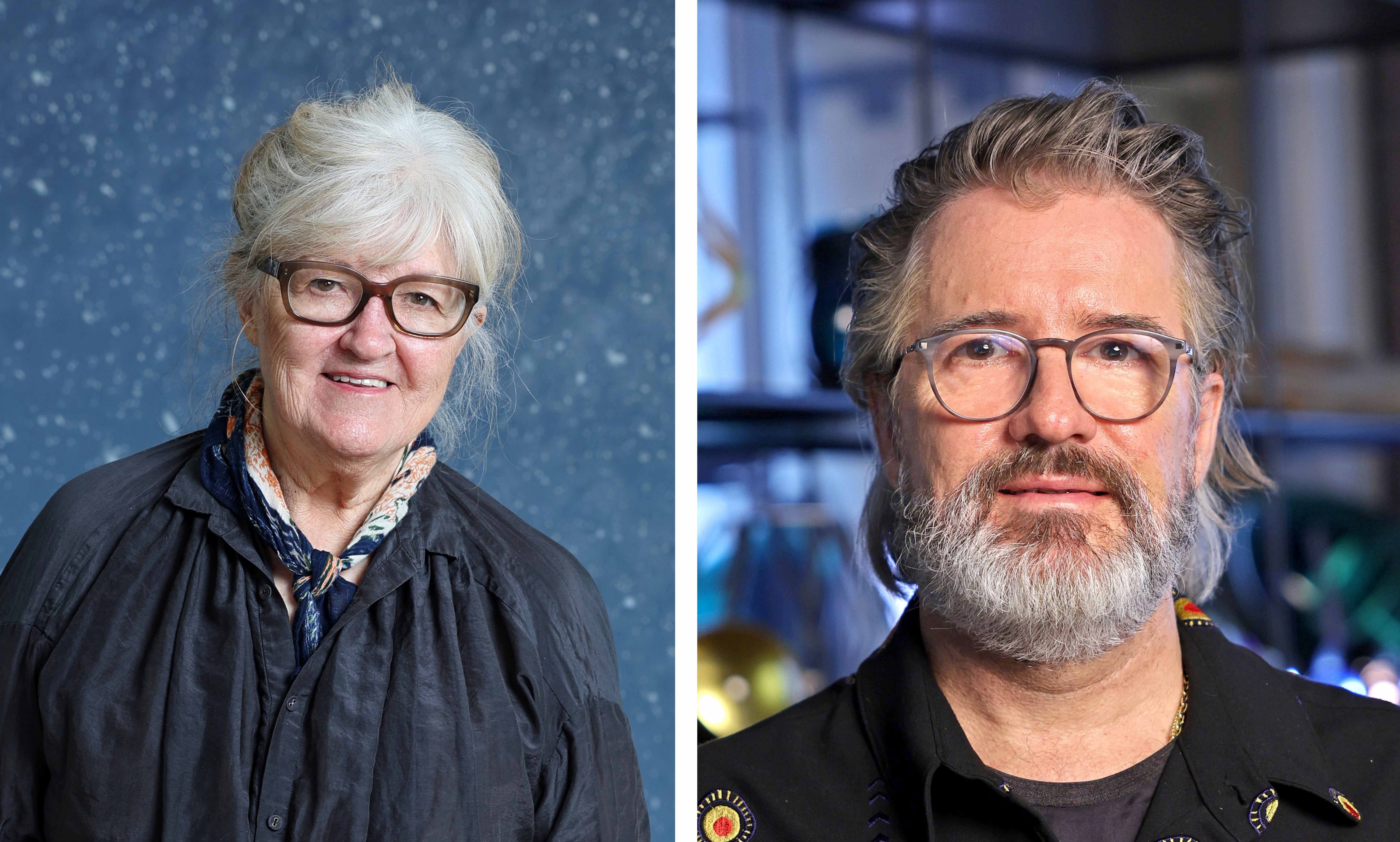 Left to right: Vija Celmins wins the the 2023 Praemium Imperiale Award for painting while Olafur Eliasson wins for sculpture

©️ The Japan Art Association/The Sankei Shimbun