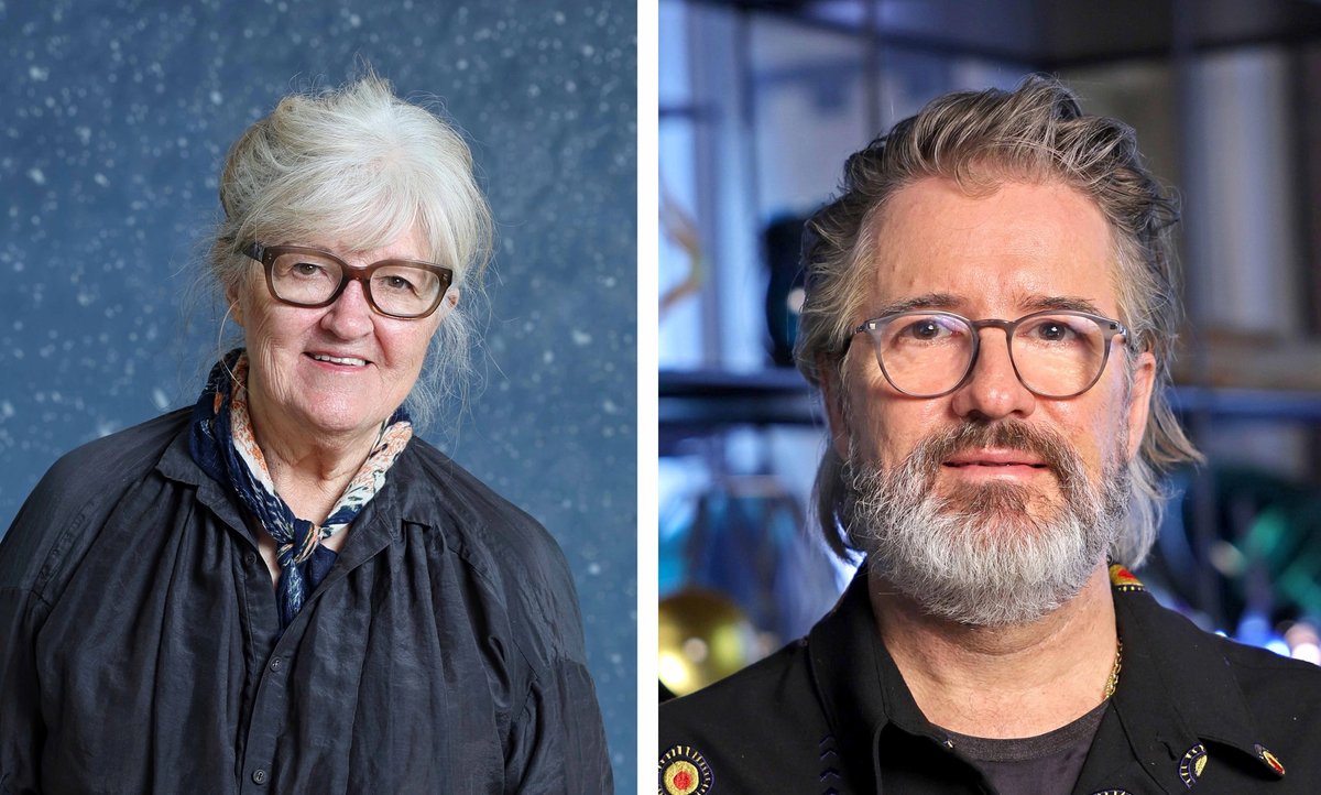 Left to right: Vija Celmins wins the the 2023 Praemium Imperiale Award for painting while Olafur Eliasson wins for sculpture
©️ The Japan Art Association/The Sankei Shimbun