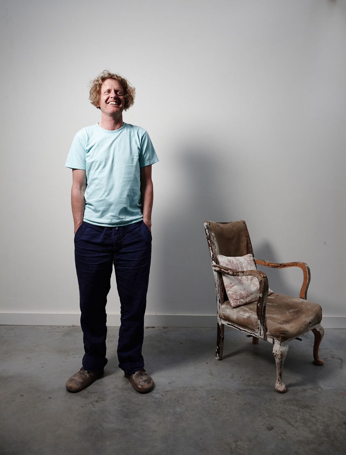 Grayson Perry, who will be starring in a new show, filmed in his London studio, called Grayson's Art Club © Richard Ansett 2020